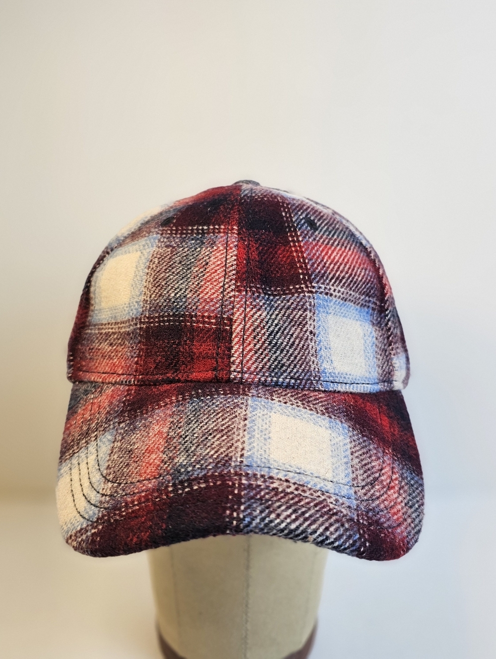 Gap x Pendleton Plaid Wool Blend Baseball Hat Cap NWT